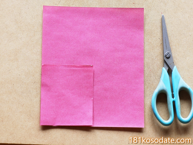 折り紙で紫陽花をきれいに折るときに必要なもの